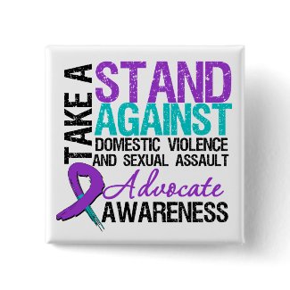 Take A Stand Domestic Violence Sexual Assault button