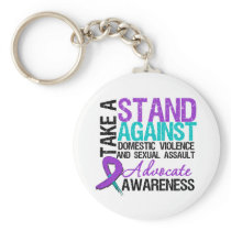 Take A Stand Domestic Violence Sexual Assault Key Chains
