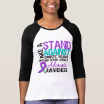 Take A Stand Domestic Violence Sexual Assault T-shirts