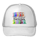 Take A Stand Find A Cure Cancer and Disease Hats