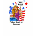 TAKE A STAND FOR FREEDOM t-shirts