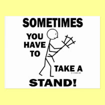 Take A Stand postcards