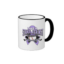 Take a Strike Against Cancer Coffee Mugs