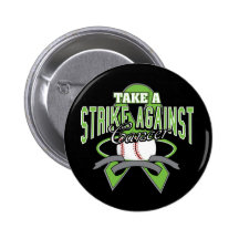 Take a Strike Against Non-Hodgkins Lymphoma Cancer Buttons