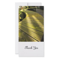 Take a Walk Customized Photo Card