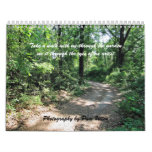 Take a walk with me through the garden wall calendar