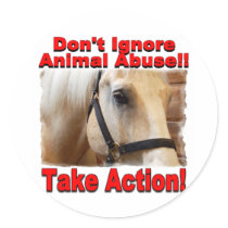 Take Action large Sticker