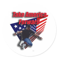 Take America Forward stickers