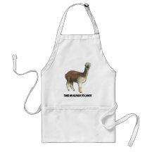 Take an alpaca to lunch aprons