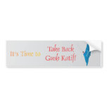 Take Back Gush Katif bumper stickers
