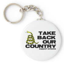 take back our country keychains