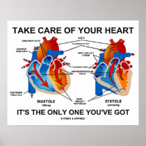 Take Care Of Your Heart It's The Only One You've Print