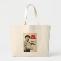 Take Care World War 2 Bag bags