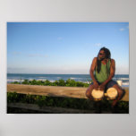 Take it easy Mon! ~ Poster / Print Beach