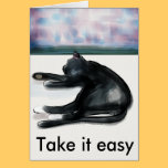 Take it easy - rest and relaxation cards