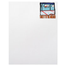 Take It To The Arcade Letterhead Design