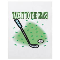 Take It To The Grass Custom Flyer