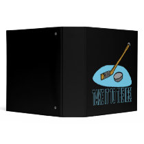 Take It To The Ice 3 Ring Binders