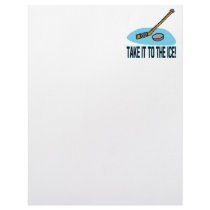 Take It To The Ice Custom Letterhead