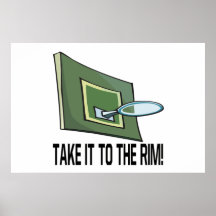 Take It To The Rim Poster