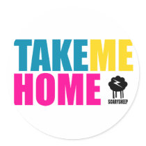 Take Me Home stickers