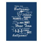 Take Me Out To The Ballgame - Blue Print