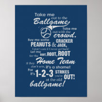 Take Me Out To The Ballgame - Blue Print