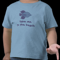 Take me to the beach. Tropical Fish Shirt