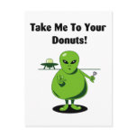 Take Me To Your Donuts Post Cards