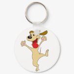 Take Me With You Puppy Keychain