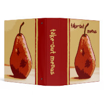 Take-out Menus  (1.5") Binder
