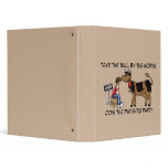 Take The Bull By The Horns Binder