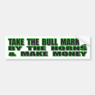 stock market bumper stickers