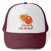 Take the Heat Flaming Ping Pong Mesh Hat