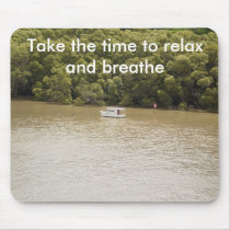 Take the time to relax and breathe - Mousemat mousepads by Vireo_Health_Promo Take the time to relax and breathe - Mousemat mousepads