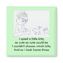 take three Magnet by KatAnnette take three Magnet
