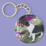 Take TimeTo Smell TheFlowers keychains