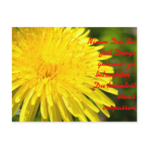 Take to you the time of things more exactly to b… postcard