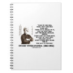Take Up One Idea Make That Idea Your Life Quote Spiral Note Book