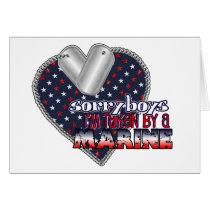 Taken by a Marine cards