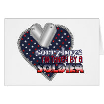 Taken by a Soldier cards