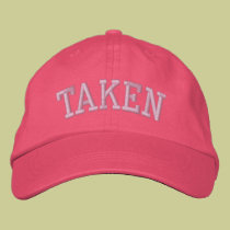 TAKEN embroidered hats