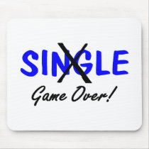 Taken (Game Over Blue) mousepads by CelebrationZazzle Taken (Game Over Blue) mousepads