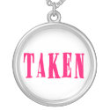 Taken Pendant necklace