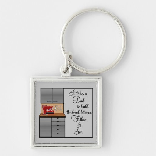 Takes A Dad (Son) Keychain