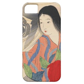Takeuchi Keishu Tora Gozen japanese vintage lady iPhone 5 Cases