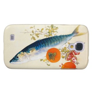Takeuchi Seiho - Autumn Fattens Fish and Ripens Samsung Galaxy S4 Cases