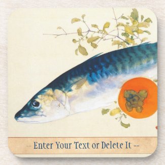 Takeuchi Seiho - Autumn Fattens Fish and Ripens Drink Coaster