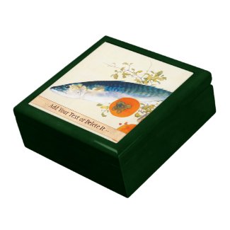 Takeuchi Seiho - Autumn Fattens Fish and Ripens Jewelry Boxes