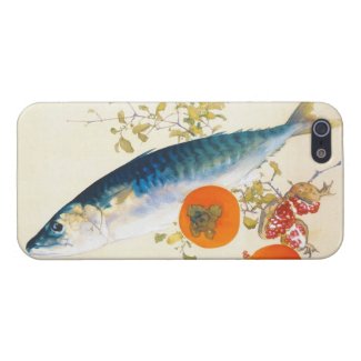 Takeuchi Seiho - Autumn Fattens Fish and Ripens iPhone 5/5S Covers